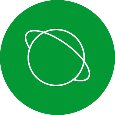 Astronomi Vektör Satırı Çok Renkli Simge Tasarımı