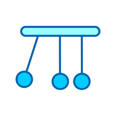 Pendolum Vektör Satırı Bluetone Simgesi Desig