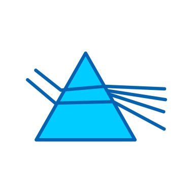 Dispersion Vector Line bluetone Simgesi Desig