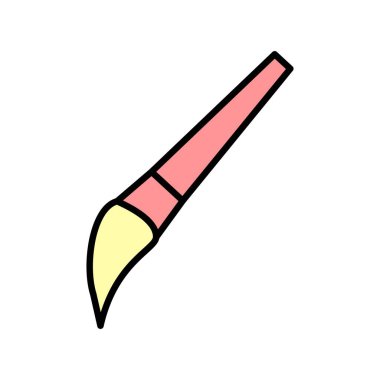  Sanatçı Aracı Vektör Satırı Simge Tasarımı Dolduruldu