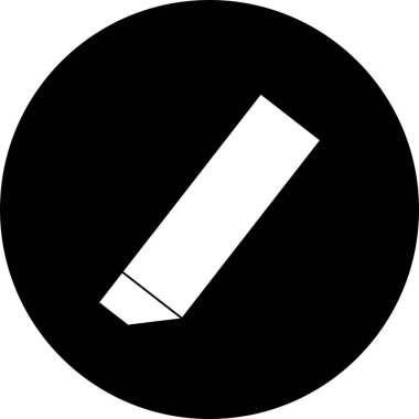  Silgi Vektör Kabartması Tersine Döndürülmüş Simge Tasarımı