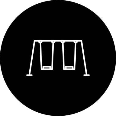 Vektör Satırı Ters Döndürülmüş Simge Tasarımı