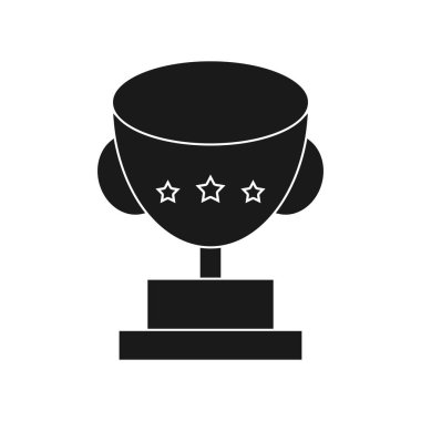  Kadeh Vektörü Kabartma Simgesi Tasarımı