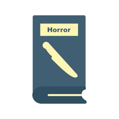  Korku Vektörü Düz Simge Tasarımı