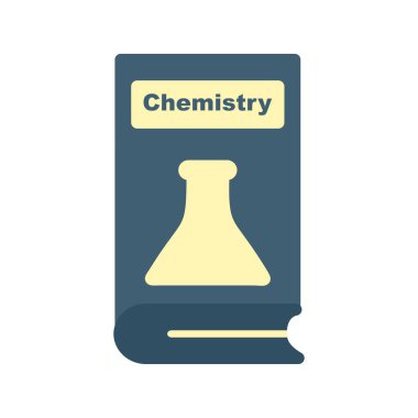 Kimya Vektörü Düz Simge Desig