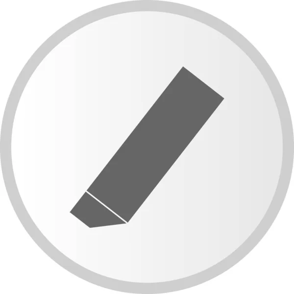 Radiergummi Vector Glyph Circle Icon Desig — Stockvektor