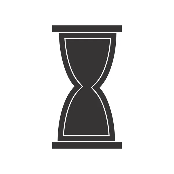 Sanduhr Vector Glyph Icon Desig — Stockvektor