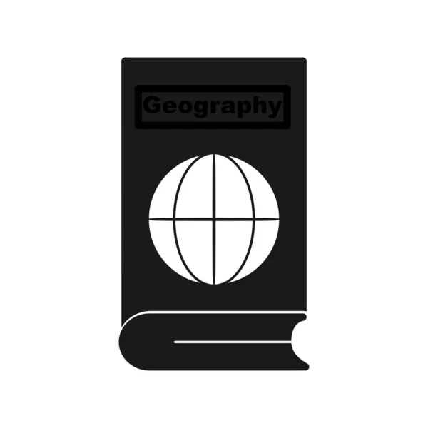 Geografia Linia Wektorowa Glyph Icon Desig — Wektor stockowy