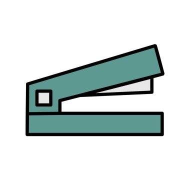  Simge Tasarımı Doldurulmuş Zımba Vektör Satırı