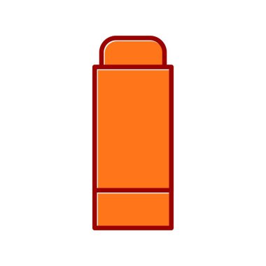  Yapıştırıcı Çubuğu Vektörü Doldurulmuş Kaymış Simge Tasarımı