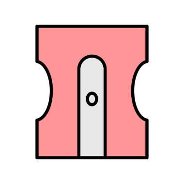 Keskinleştirici Vektör Satırı Simge Tasarımı