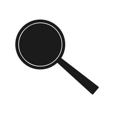 Büyüteç Vektör Kabartma Simgesi Tasarımı