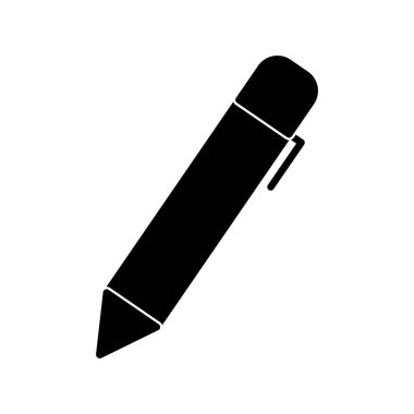 Kalem Vektörü Şekil Simgesi Tasarımı