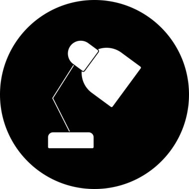  Lamba Vektörü Glyph Ters Simge Tasarımı 