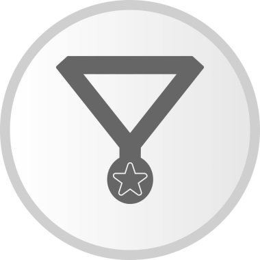  Madalya Vektörü Kabartma Çemberi Simge Tasarımı 