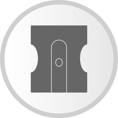  Keskinleştirici Vektör Kabartma Çemberi Simge Tasarımı