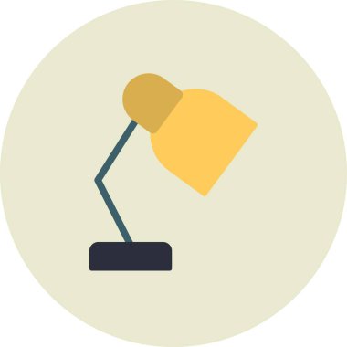  Lamba Vektörü Düz Çember Simge Tasarımı 