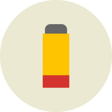  Yapıştırıcı Çubuğu Vektör Düz Çember Simge Tasarımı