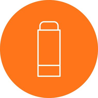  Yapıştırıcı Çubuğu Vektör Satırı Çok Renkli Simge Tasarımı