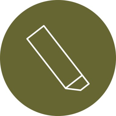  Silgi Vektör Satırı Çok Renkli Simge Tasarımı 