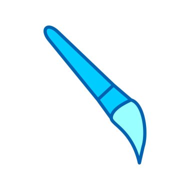  Boya Fırçası Mavisi Ton Tasarımı 