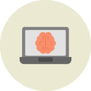 Çevrimiçi Denetim Düz Çember Simge Tasarımı