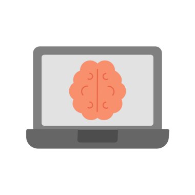 Çevrimiçi Denetim Düz Simge Tasarımı