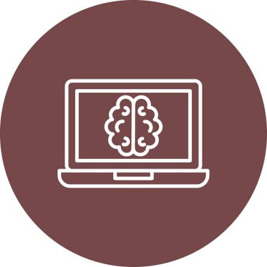  Çevrimiçi Denetim Satırı Çoklu Renk Simgesi Tasarımı