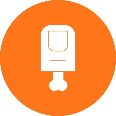 Başparmak kemiği Vektör Çemberi Çoklu Renk Simgesi Tasarımı