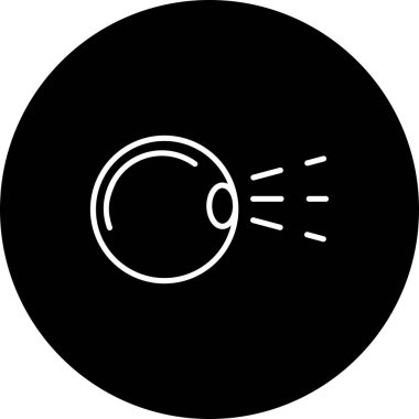  Göz Görünümü Vektör Satırı Ters Simge Tasarımı