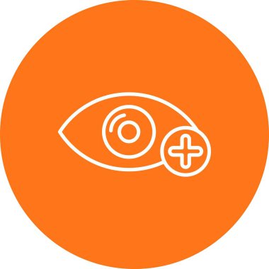  Göz Koruma Vektörü Satırı Çok Renkli Simge Tasarımı