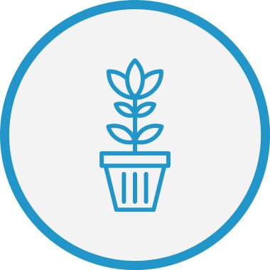 Bitki Hattı Mavi Çember