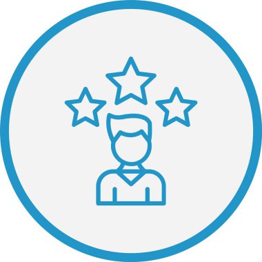 Aday Satırı Mavi Çember