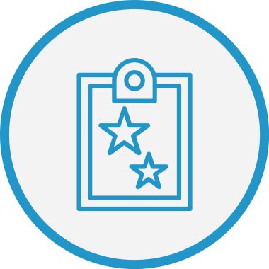 Pano Satırı Mavi Çember