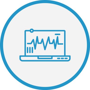 Teşhis Çizgisi Mavi Çember