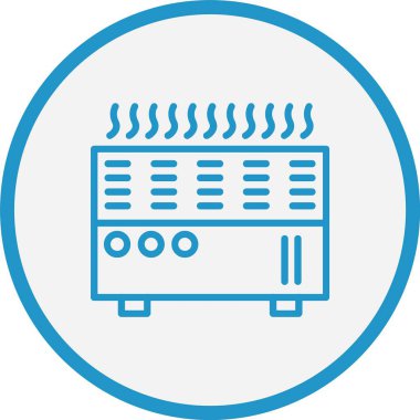 Isıtıcı Hattı Mavi Çember