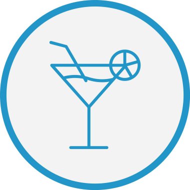 Kokteyl Hattı Mavi Çember