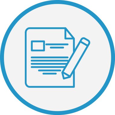 Dosya Satırı Mavi Çember