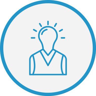 Mavi Çizgi Çemberi Düşün