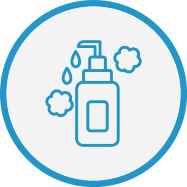 Yüz Temizleme Hattı Mavi Çember