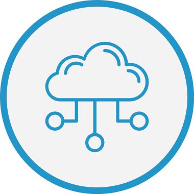 Bulut Çizgisi Mavi Çember Hesaplanıyor