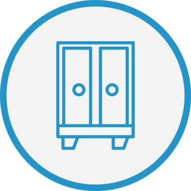 Dolap Hat Mavi Çember