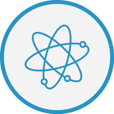 Bilim Çizgisi Mavi Çember