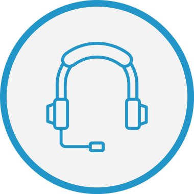 Kulaklık Hat Mavi Çember