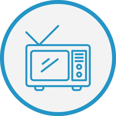 Eski TV Hat Mavi Çember