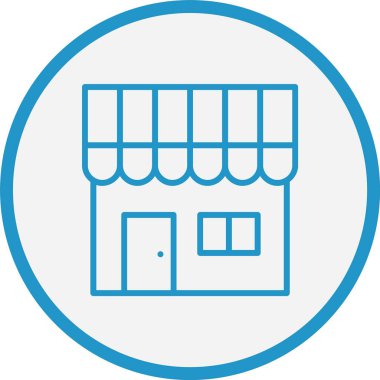 Dükkan Hattı Mavi Çember