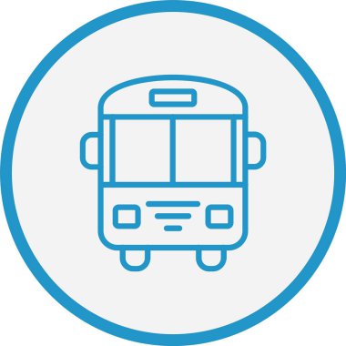 Otobüs Hattı Mavi Çember