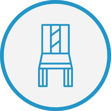 Sandalye Sırası Mavi Çember