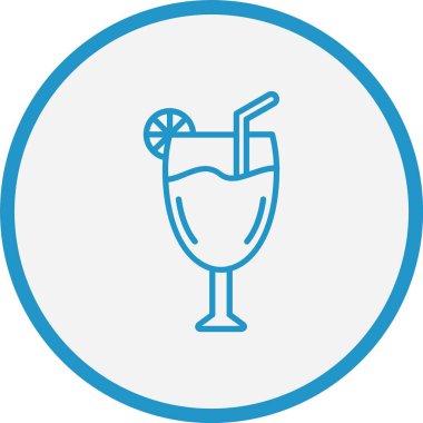 Kokteyl Hattı Mavi Çember