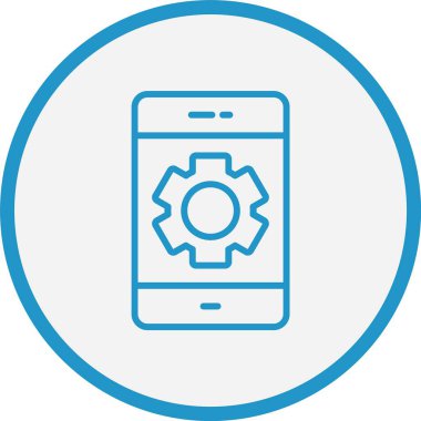 Cep Telefonu Hattı Mavi Çember